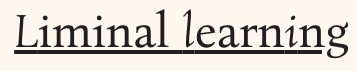 Liminal Learning logo